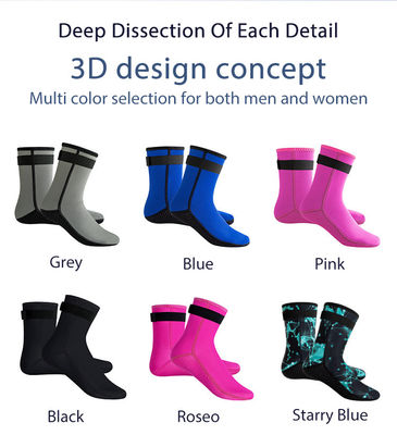 Anti Slip Chloroprene Rubber Water Socks for Women Men Waterproof Swimming Diving