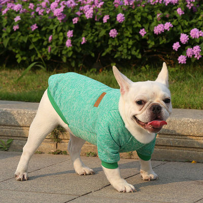 Polyester Winter Clothing Elegant Multi-colors Pet Sweater for Outdoor Wear Dog Apparel