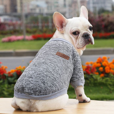 Polyester Winter Clothing Elegant Multi-colors Pet Sweater for Outdoor Wear Dog Apparel