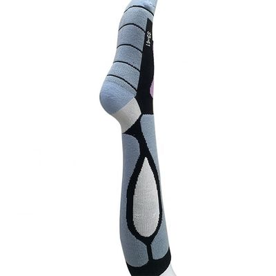 Anti Sweat Women Performance Custom Knee High Long Thick 100% Merino Wool Ski Socks
