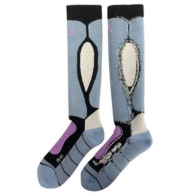 Anti Sweat Women Performance Custom Knee High Long Thick 100% Merino Wool Ski Socks