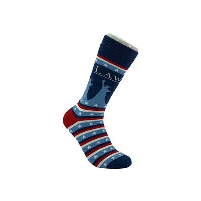 Men's Mid Tube Socks 80% Combed Cotton 17% Polyamide 3% Spandex Customized for Winter