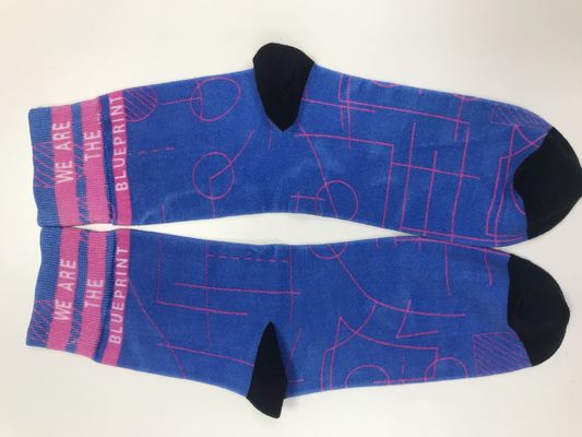Men's 360 Seamless Fashion 3D Printed Socks Breathable and Sweat Wicking Comfortable