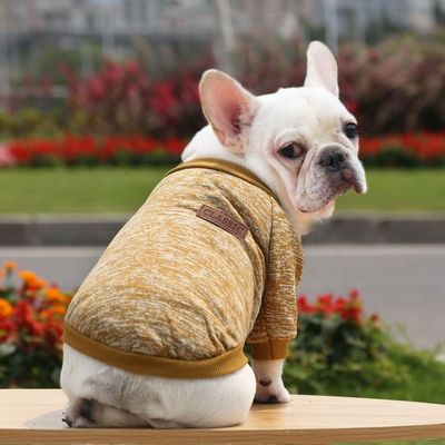 Outdoor Wear Colorful Pink Red Green Clothing Dog Pullover Sweaters for Autumn Winter
