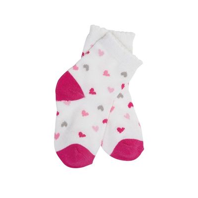 Gray Safe Non-slip Socks for Children Winter Season Cartoon Beauty Kids Socks