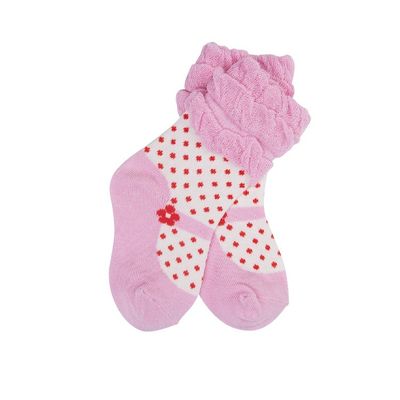 High Ankle Black Infant Baby Princess Ruffle Socks Anti Slip Socks for Lace Baby Socks