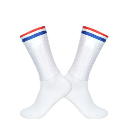 Polyamide and Spandex Anti Slip Aero Cycling Compression Socks