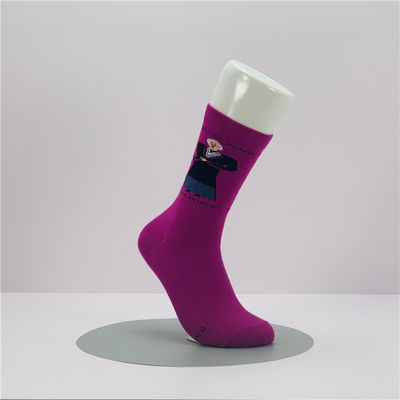 Custom Cotton Fashion Women Crew Sport Socks Regular Style Daily Socks for B2B Sales