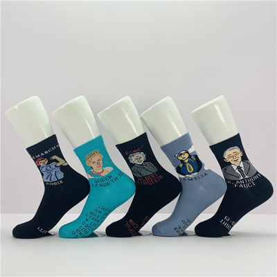 Custom Cotton Fashion Women Crew Sport Socks Regular Style Daily Socks for B2B Sales