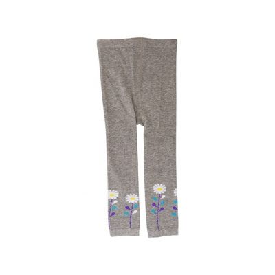 80% Combed Cotton 18% Polyamide 2% Spandex Warm Girls Tights for Outdoor Activities