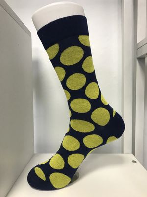 Winter Combed Cotton Socks Colorful Festival Crazy Funny 360 Print Men Women 5% Spandex