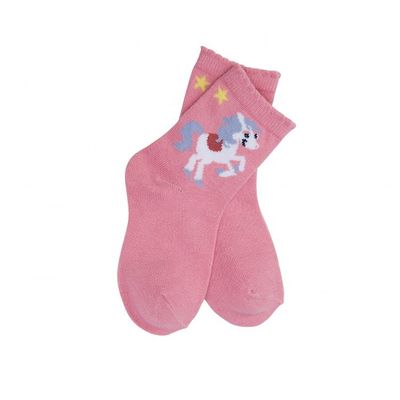 Toddler Girls Socks with Quick Dry and Breathable Fabric 70%Cotton 28%Polyester 2%Spandex