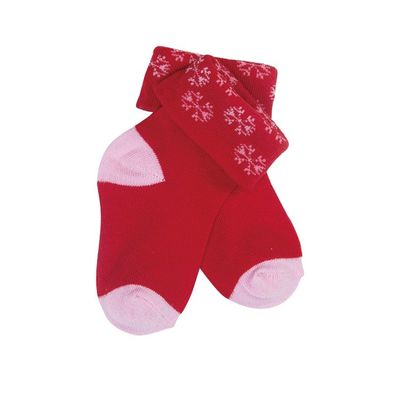 12-24M Kids Socks Knitted from Organic Cotton with Textured Design and Comfort