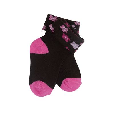 12-24M Kids Socks Knitted from Organic Cotton with Textured Design and Comfort