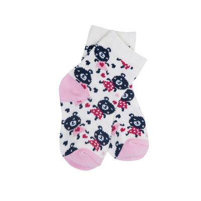 Standard Thickness Non Slip Baby Children Socks Girls Organic Stripe Socks