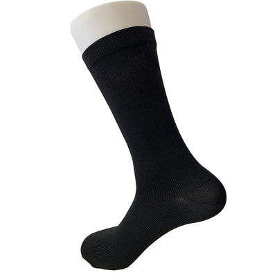 Oem Men's Hand Stitched Full Elastic Pressure Socks Custom Color Casual Ankle Length