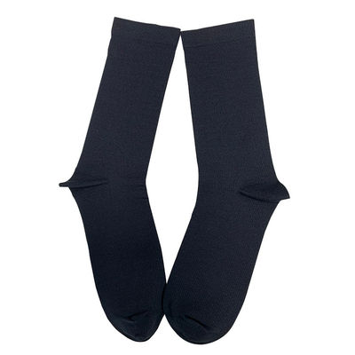 Oem Men's Hand Stitched Full Elastic Pressure Socks Custom Color Casual Ankle Length