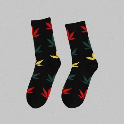 Orange Red Blue Sport Socks Cotton Popular Crew Socks School Socks for 36-39 Ladies Size