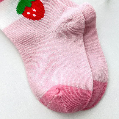 Breathable Customization Fashionable Cute Cartoon Kids Socks with Printing 0-12 Month and 1-3 Year