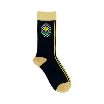 Custom Logo Women's Winter Socks in 5 Colors with Smiley Face and Letter Design