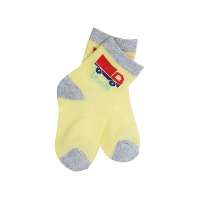 Cartoon Pattern Kids Socks in Soft and Breathable Cotton Material Perfect for Babies