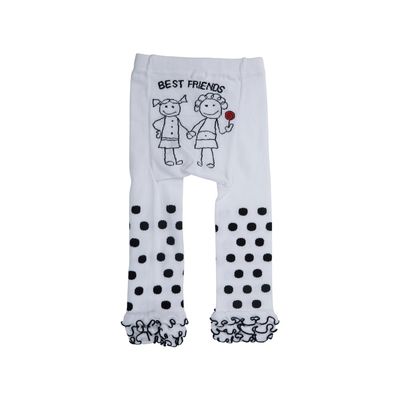 Hot Autumn Winter Baby Girl Tights with Combed Cotton Fabric and Flower Stockings Pattern