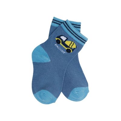 Anti Slip Baby Girl Winter Socks with Cute Dinosaur Print Thick and Warm Knitted