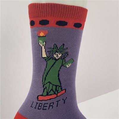 Regular Style Women Winter Socks Funny Cotton Breathable Warm Knitted Standard Print Socks