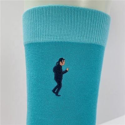 Standard Thickness Women's Socks with Custom Embroidery and Breathable Fabric 39-42