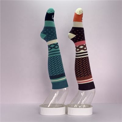 Printing Methods Other Knitted Women's Wool Sock Knee High Custom Designer Sport Sock