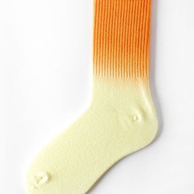 Solid Pattern Grip Tie-Dye Summer Skate Socks for Men Women Regular Style Cotton Blend