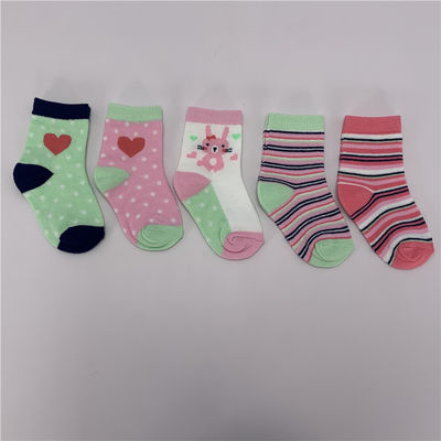 Standard Thickness Cute Print Baby Socks Anti Slip Breathable Cotton Toddler Socks