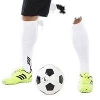 Antislip Function Kids Football Socks with Thick Material and High Knee Stripes