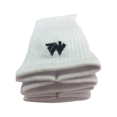 Sporty Crew Socks for Children Cotton Middle Thick Sustainable Anti Slip Sports Socks