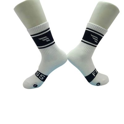 Spring 2024 Trend Geometric Pattern Pure Cotton Men Socks for Running and Sports
