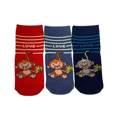 Winter Socks Standard Thickness Thick Knitted Ankle Cartoon Animal for Casual Wear