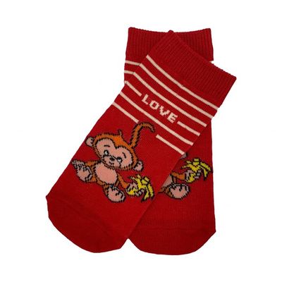 Winter Socks Standard Thickness Thick Knitted Ankle Cartoon Animal for Casual Wear