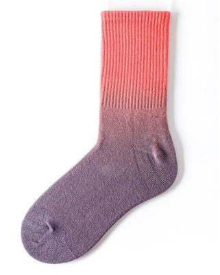 Strong Elastic Tie Dye Socks for Men and Women 22% Polyester Fabric No Printing Methods