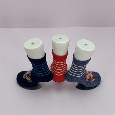 70%Cotton 28%Polyester 2%Spandex High Knitted Ankle Boys Socks for Baby Daily Comfort