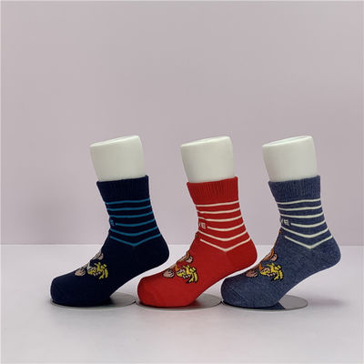 Multi Scene Winter Children Thicken Comfortable Cotton Infant Christmas Socks in Pink