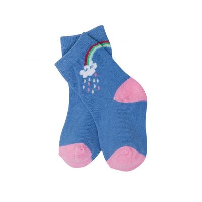 Eco-Friendly Daily Socks for Boys Sustainable Cotton Toddler Socks without Printing