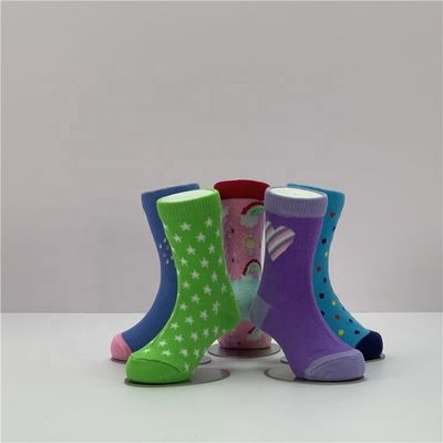 Eco-Friendly Daily Socks for Boys Sustainable Cotton Toddler Socks without Printing