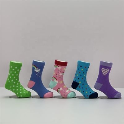 Eco-Friendly Daily Socks for Boys Sustainable Cotton Toddler Socks without Printing