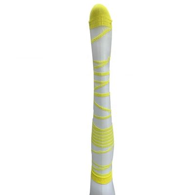 Knitted Ladies Long Tube Glass Transparent Yarns Silk Hand-Sewn Fashion Socks