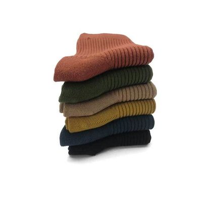 Autumn Retro Breathable Socks for Women 6 Colors Bamboo Fiber One Size Fits Most 35-40