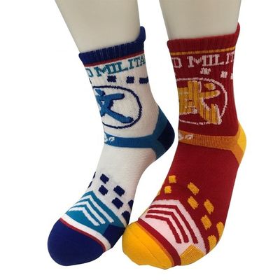 Solid Grip Custom Athletic Socks for Anti-slip LZ-21-antilsip 01
