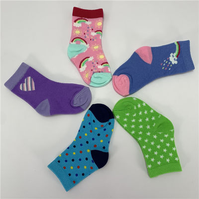 Breathable and Casual Winter Custom Combed Cotton Children Cute Socks with Guaranteed