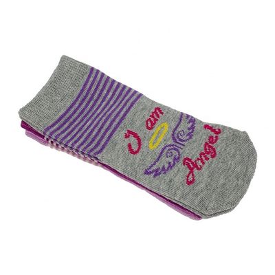 NO Needle Detection Happy Newborn Slouch High Socks For Children Girl Long Socks 12-24M