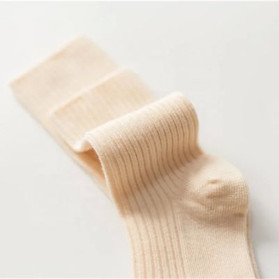 Beauty Socks Soft Cotton Hygroscopic Sweat Releasing Women Thin Bamboo Lightweight Casual Crew Socks