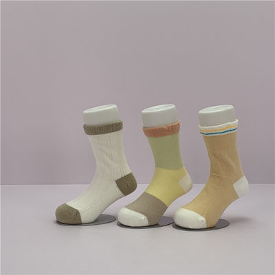 2-3Y Boys' Plain Cotton Socks with Cartoon Pattern and Quick Dry Customized Design